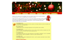 Desktop Screenshot of kerstlijst.be