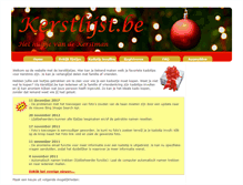 Tablet Screenshot of kerstlijst.be